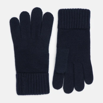 Рукавички жіночі в'язані GANT Wool Knitted Gloves 4930017-433 One Size Сині (7325707755743)