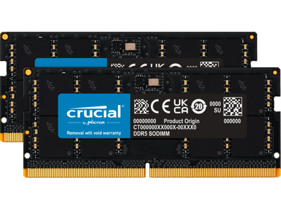 Пам'ять для ноутбуків Crucial DDR5 SO-DIMM 2x32Gb (CT2K32G56C46S5)