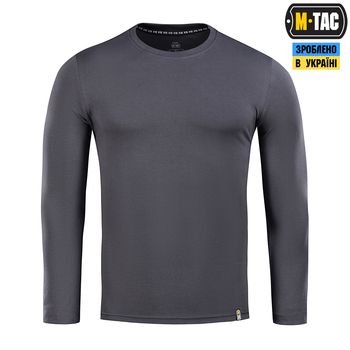 Футболка довгий рукав M-Tac Dark Grey (XL) 93/7 20067012-XL