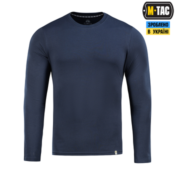 Футболка довгий рукав M-Tac Dark Navy Blue (2XL) 93/7 20067015-2XL