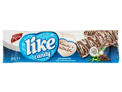 Цукерка ЖАЙВІР "Like" з какао та кокосом ф. 40г