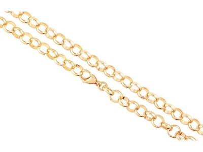Ланцюжок Xuping медичне золото Позолота 18K "Плетіння Ролло» довжина 45см х 8мм (262415)
