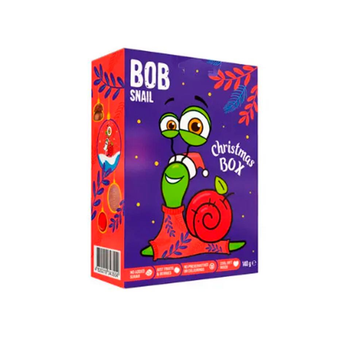 Набір подарунковий Bob Snail Різдвяний бокс з іграшкою, 140 г
