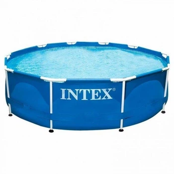 Каркасный круглый бассейн Intex Metal Frame 4485 л 305х76 см 28200 NP