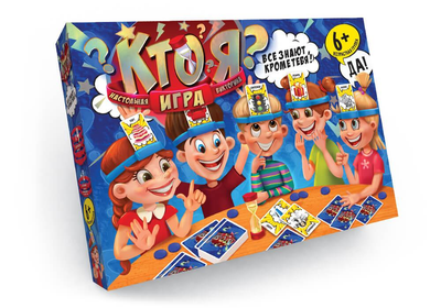 Настільна гра-вікторина Danko Toys Хто я? (рос)