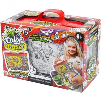 Косметичка-раскраска Danko Toys My Color Case Совы рус COC-01-06