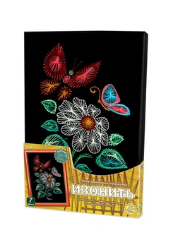 Набор для вышивки Danko Toys Изонить IZN-01-03