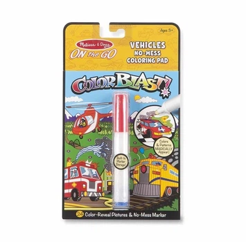 Чарівна розмальовка з маркером ColorBlast "Автомобілі" Melissa & Doug MD5498