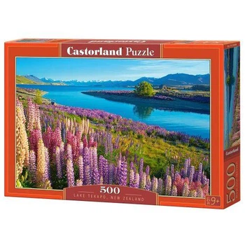Пазлы Castorland "Озеро Текапо Новая Зеландия" 500 элементов 47 х 33 см В-53896