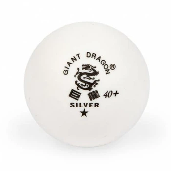 Мячики для настольного тенниса Giant Dragon Training Silver 40+ 1 звезда 120шт белые