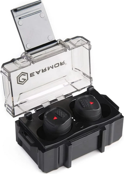 Тактичні беруші EARMOR M20T Bluetooth Black