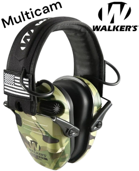 Активные наушники Walker's Razor Slim Multicam