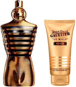 Zestaw męski Jean Paul Gaultier Le Male Elixir Woda perfumowana 125 ml + Żel pod prysznic 75 ml (8435415098816)