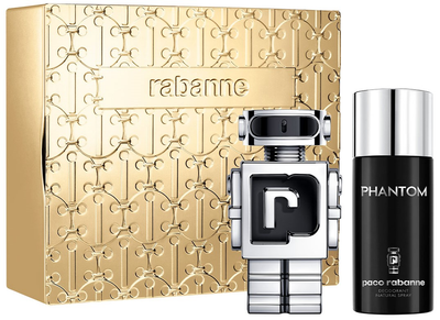 Zestaw męski Paco Rabanne Phantom Woda toaletowa 100 ml + dezodorant 150 ml (3349668635429)