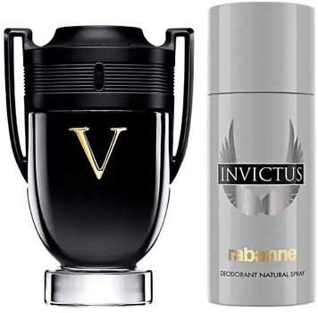 Zestaw męski Paco Rabanne Invictus Victory Woda perfumowana 100 ml + Dezodorant 150 ml (3349668635252)