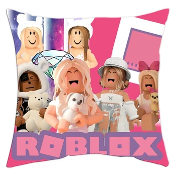 Подушка Спиногриз Roblox дівчатка 25*25 см СПИ-П0061 рожевий