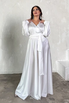 Платье Jadone Fashion Шико 5XL белое