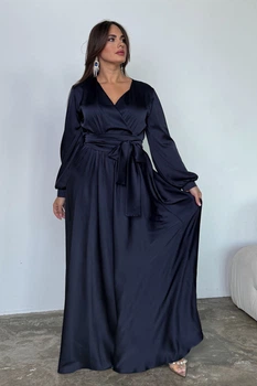Платье Jadone Fashion Шико 5XL темно-синий
