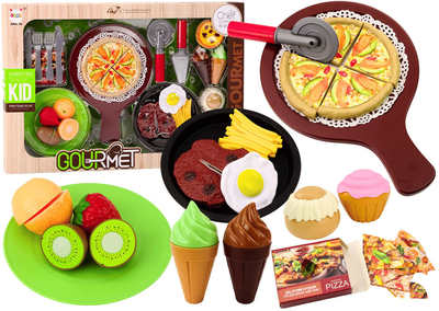 Zestaw kuchenny LEAN Toys Gourmet 26 elementów (5905991014881)