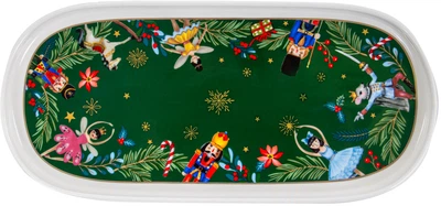 Блюдо новогоднее Lefard Green Christmas 25 см (922-075)