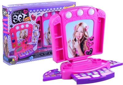 Toaletka LEAN Toys Make Up Set Beauty Różowy (5905515350105)