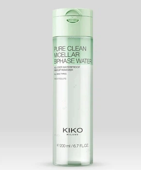 Двухфазная мицеллярная вода Kiko Milano New Pure Clean Micellar Biphase Water 200ml
