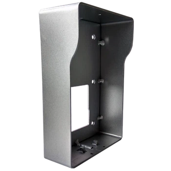Монтажная коробка с козырьком Bas-IP BR-AV7 (Silver) для накладного монтажа панели AV-07B