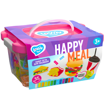 Набір тіста для ліплення Lovin Happy Meal (41137) (4820199475054)