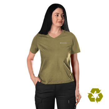 Футболка Camotec Pani Totem Logo V-neck Tan XS 2908010223090