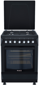 Плита комбинированная BORGIO GE 640 BL MBBLTF