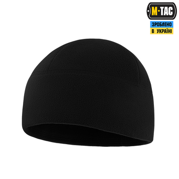 Шапка М-Тас Watch Cap Elite фліс (320г/м2) with Slimtex S Black