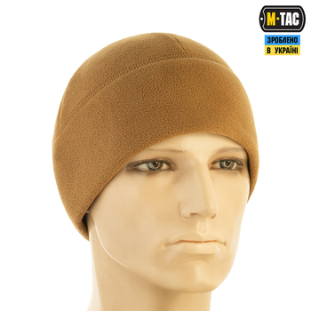 Шапка М-Тас Watch Cap Elite фліс (320г/м2) with Slimtex M Coyote Brown