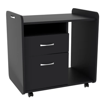 Тумба мобильная на колесиках для офиса и дома, Холдинг COMFORT-2 цвет антрацит