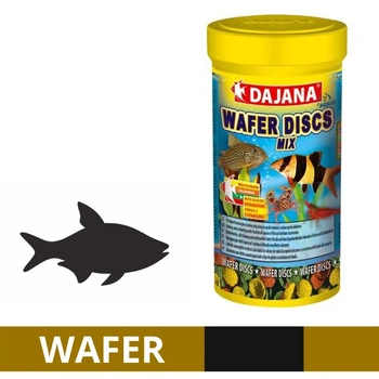 Корм Dajana Wafer Discs Mix для всех видов цветных донных рыб в чипсах 40 г (8594000253549)