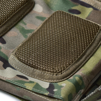 Військова Плитоноска GigMilitary MPS Light швидке скидання Cordura 1000D Multicam