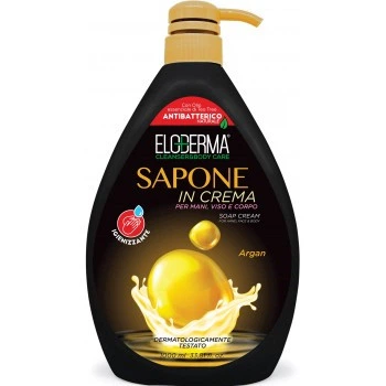 Жидкое антибактериальное крем-мыло Eloderma Argan дозатор 1000 мл