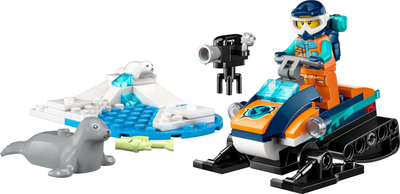 Набір конструктора LEGO City Arctic Explorer Snowmobile 70 деталей 4 шт (60376)