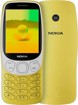 Мобільний телефон Nokia 3210 4G DualSim Y2K Gold (1GF025CPD4L05)