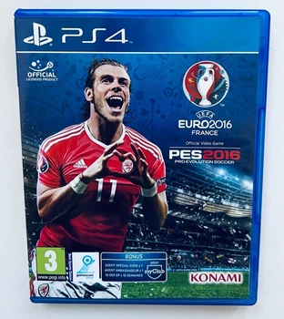Pro Evolution Soccer 2016 UEFA Euro 2016 France, русская версия - диск для PlayStation 4, Б/У