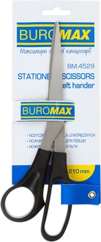 Ножиці офісні Buromax для лівші 21 см (BM.4529)