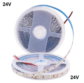 Светодиодная лента LEDTech 24В SMD2835 120д/м IP20 нейтральный белый (4200K), премиум. Цена за 1м