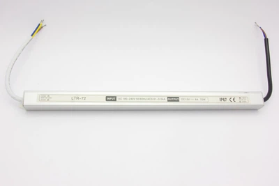 Блок живлення LEDTech stick 12В 6А 72Вт у герметичному корпусі