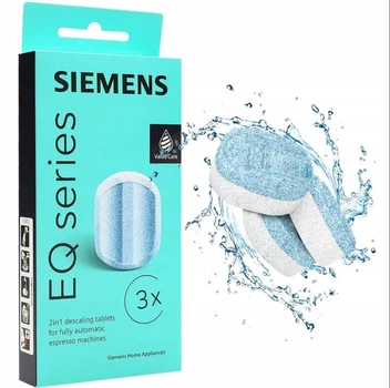 Таблетки для видалення накипу SIEMENS 3шт TZ80002A-1