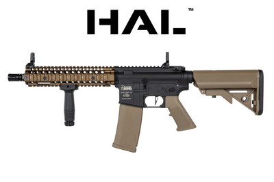 Страйкбольна штурмова гвинтівка Specna Arms M4 SA-C19 Core Daniel Defense HAL ETU Chaos Bronze