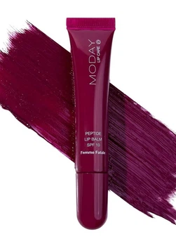 Бальзам для губ MODAY Femme Fatale Peptides Lips, 10 мл Бургунди