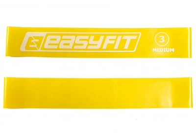 Резинка для фитнеса EasyFit Medium 10 кг Желтый
