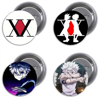 Аниме значки Треос Хантер х Хантер (Hunter x Hunter) - набор 4 шт. (Арт. 135285)