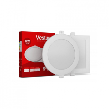Світильник Vestum LED 12W 6000K 220V (1-VS-5109)