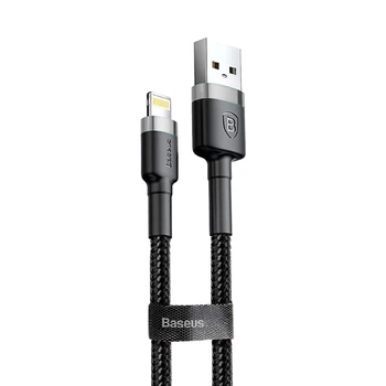 Зарядный кабель USB Lightning для iPhone / Провод шнур Юсб Лайтнинг для зарядки айфона Apple устройств 2м D