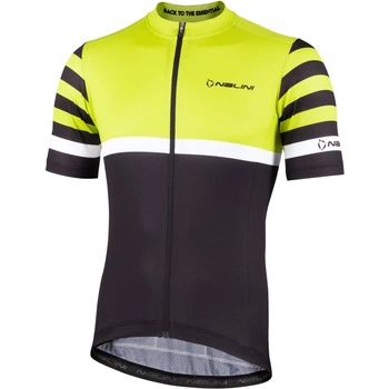 Майка Nalini Solid Jersey black/evolution green / Розмір XXL (03332901100C000.10-4050-XXL)